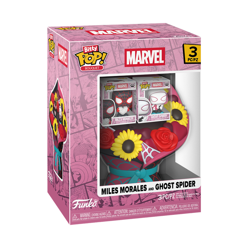 Bitty Pop! Bouquet Mile Morales & Ghost Spider (Valentine)