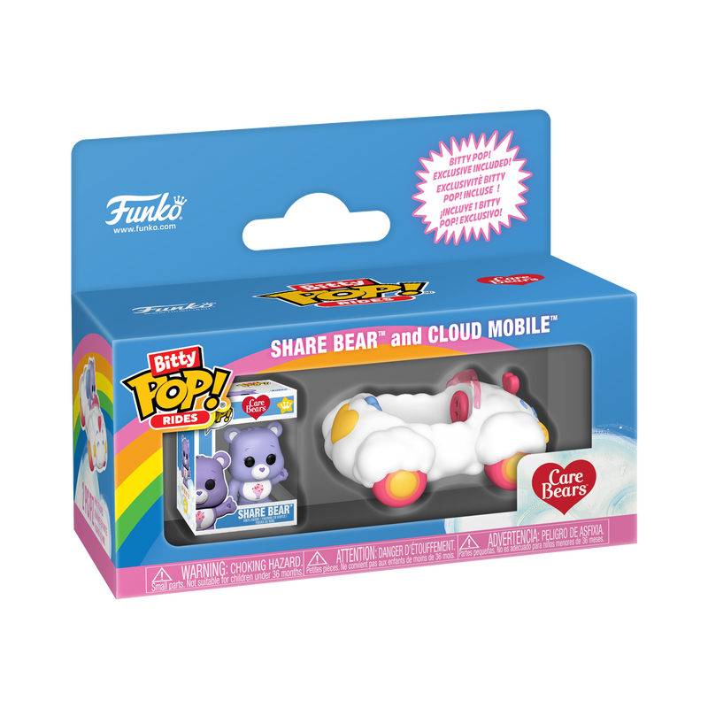 Bitty Pop! Rides Share Bear and Cloud Mobile