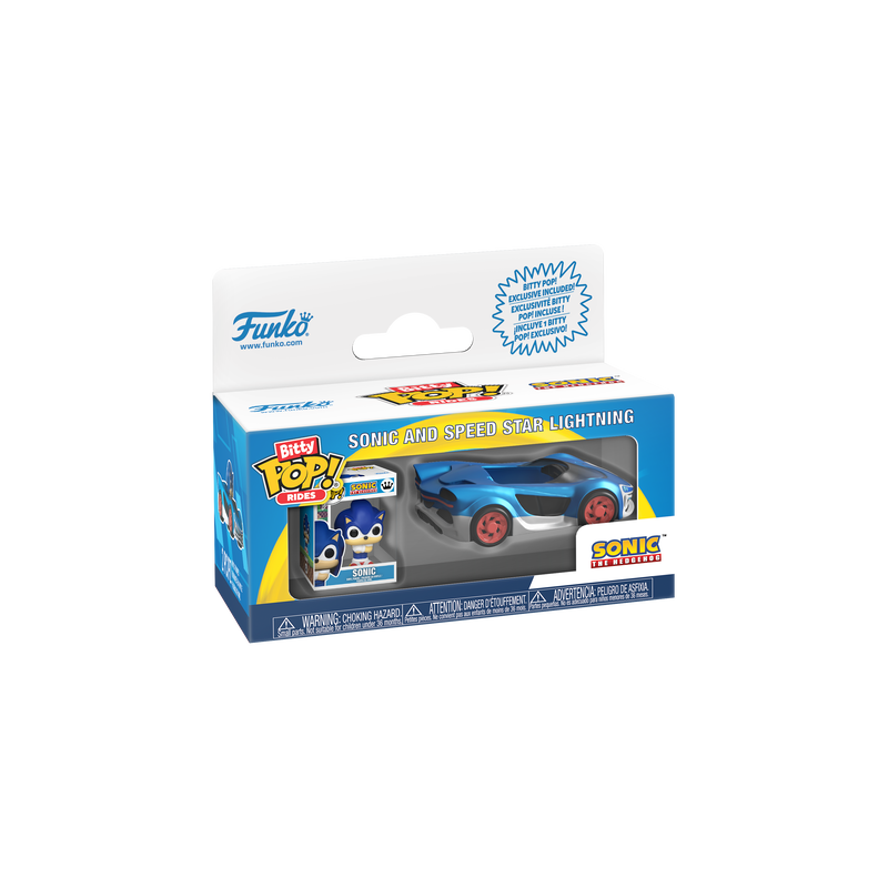 Bitty Pop! Rides Sonic and Speed Star Lightning