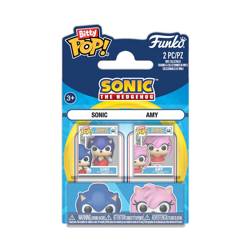 Bitty Pop! Sonic & Amy Rose 2-Pack