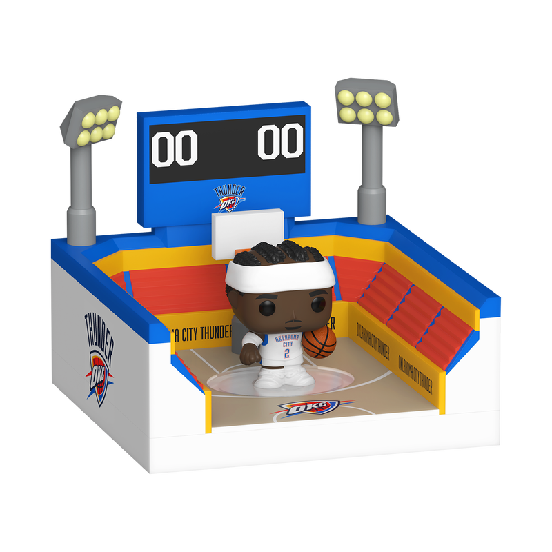 Bitty Pop! Towns Shai Gilgeous-Alexander & Basketball Arena