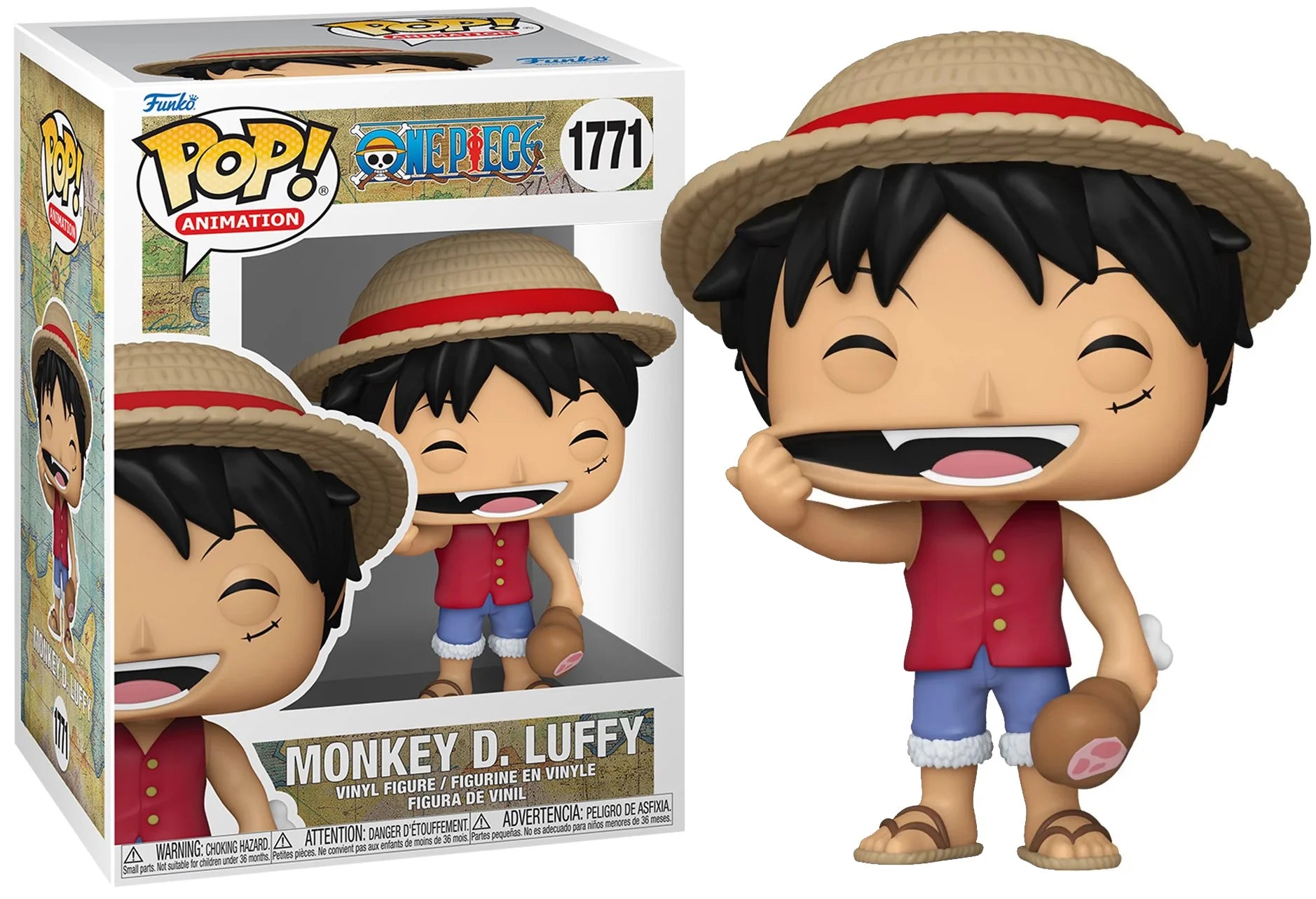 Monkey D. Luffy with Meat #1771