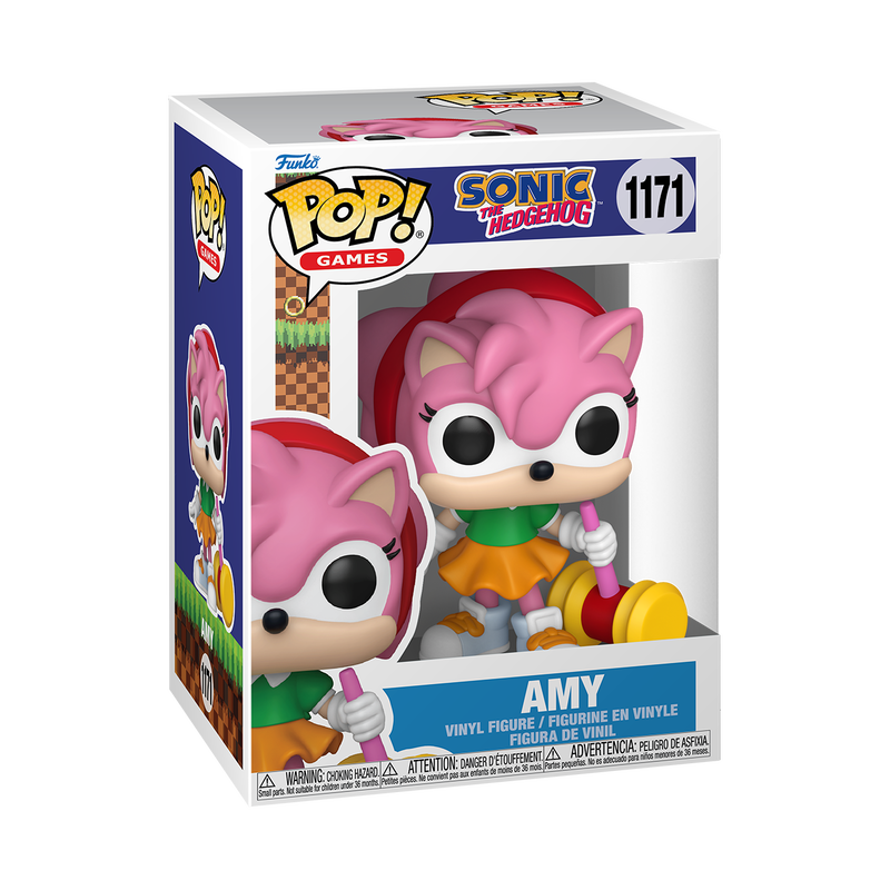 Amy Rose with Piko Hammer #1171