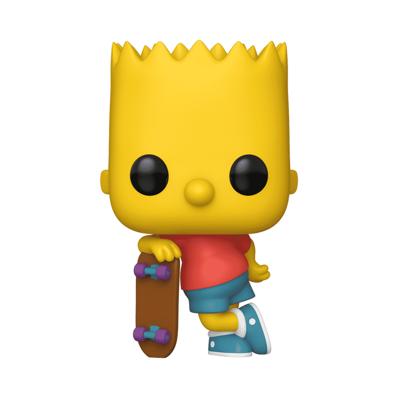 Bart Simpsons with Skateboard #1652