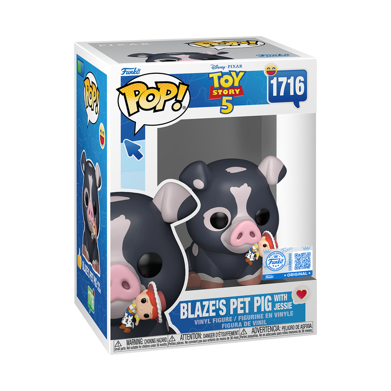 Blaze's Pet Pig with Jessie (Toy Story 5) #1716