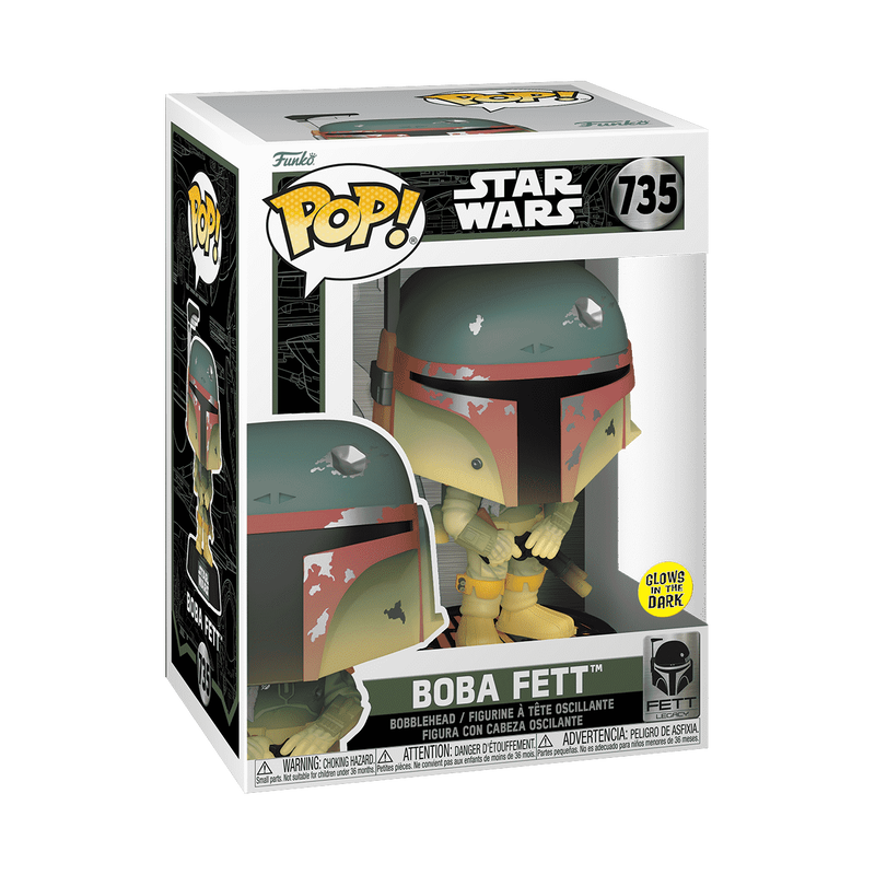 Boba Fett with Rifle (Glow) #735
