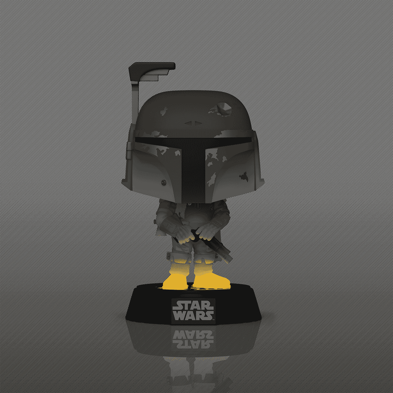 Boba Fett with Rifle (Glow) #735