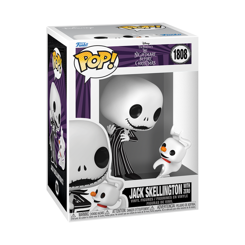 Jack Skellington with Zero #1808