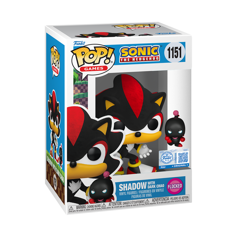 Buddy Shadow with Dark Chao (Flocked) #1151