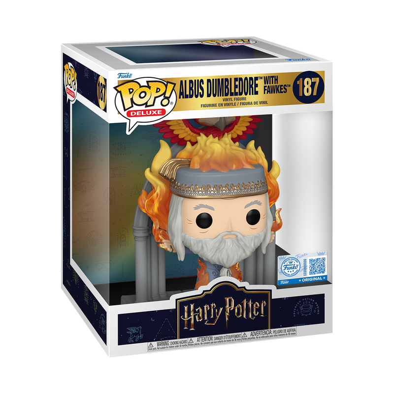 Albus Dumbledore with Fawkes Exclusive #187