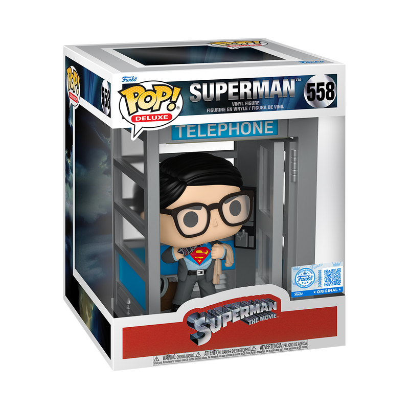 Superman in Phone Booth Exclusive #558