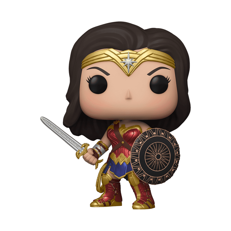Die-Cast Wonder Woman with Sword & Shield #04