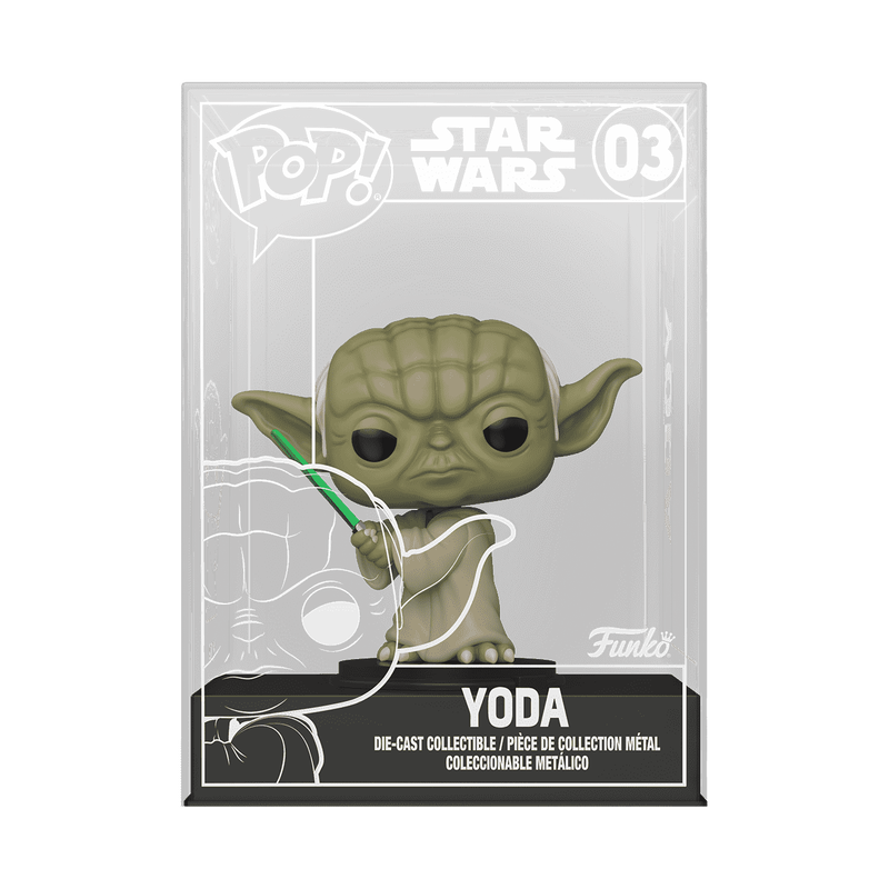 Die-Cast Yoda with Lightsaber #03