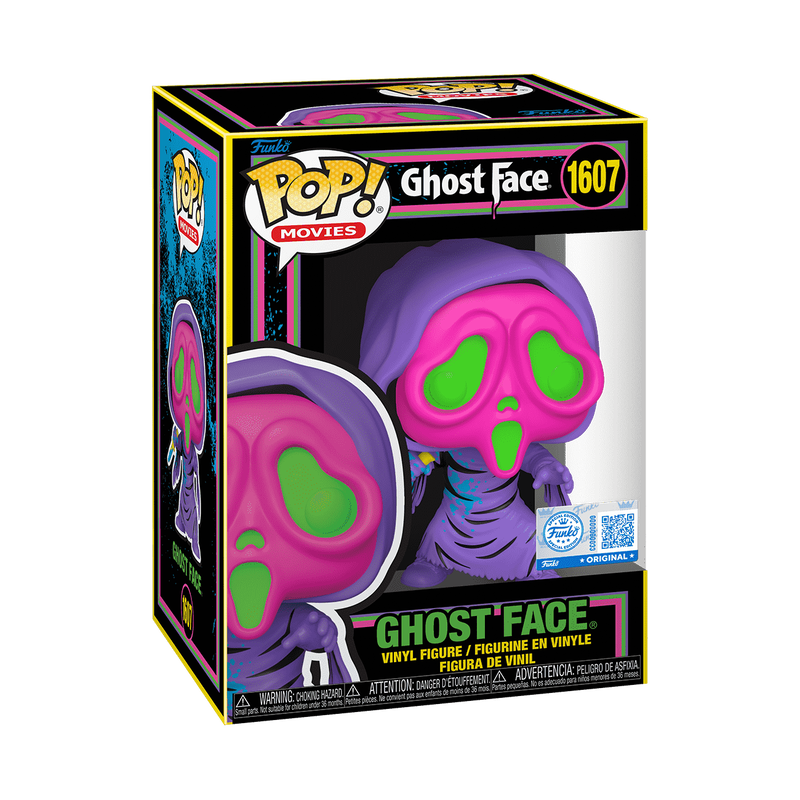 Ghost Face (Black Light) #1607