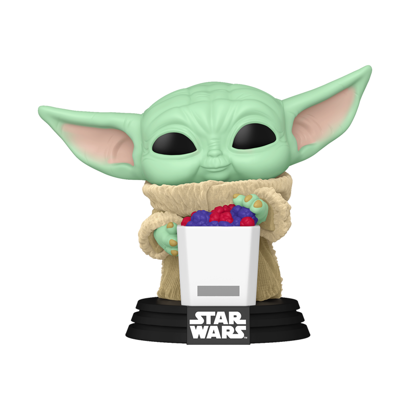 Grogu with Snack (Flocked) #825