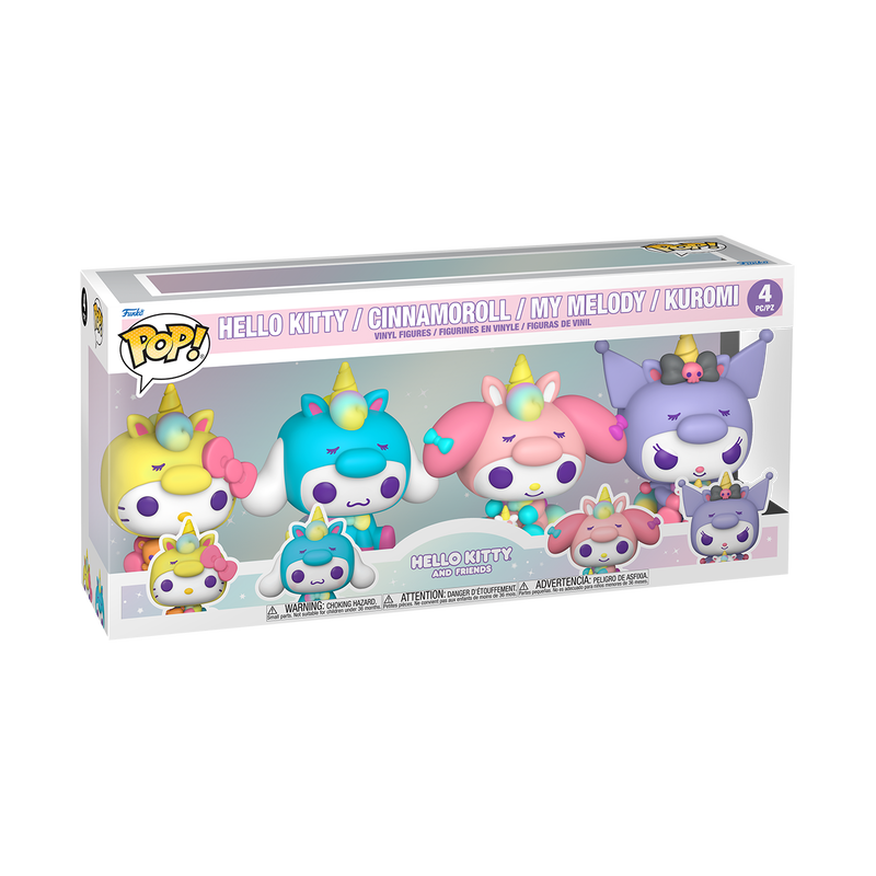 Hello Kitty (Unicorn Outfit) 4-Pack