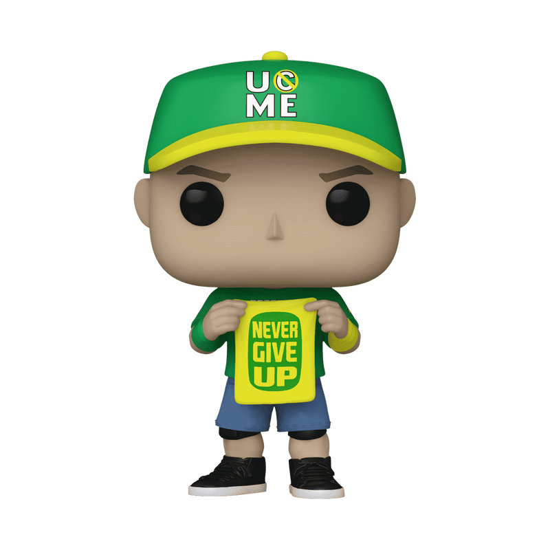 John Cena with Never Give Up Towel #136