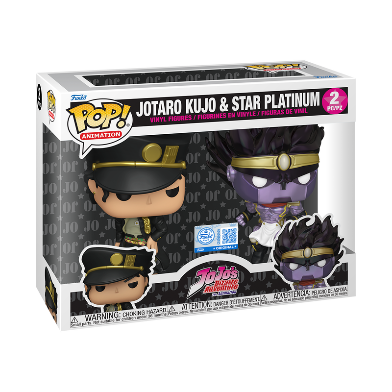 Jotaro Kujo & Star Platinum 2-Pack