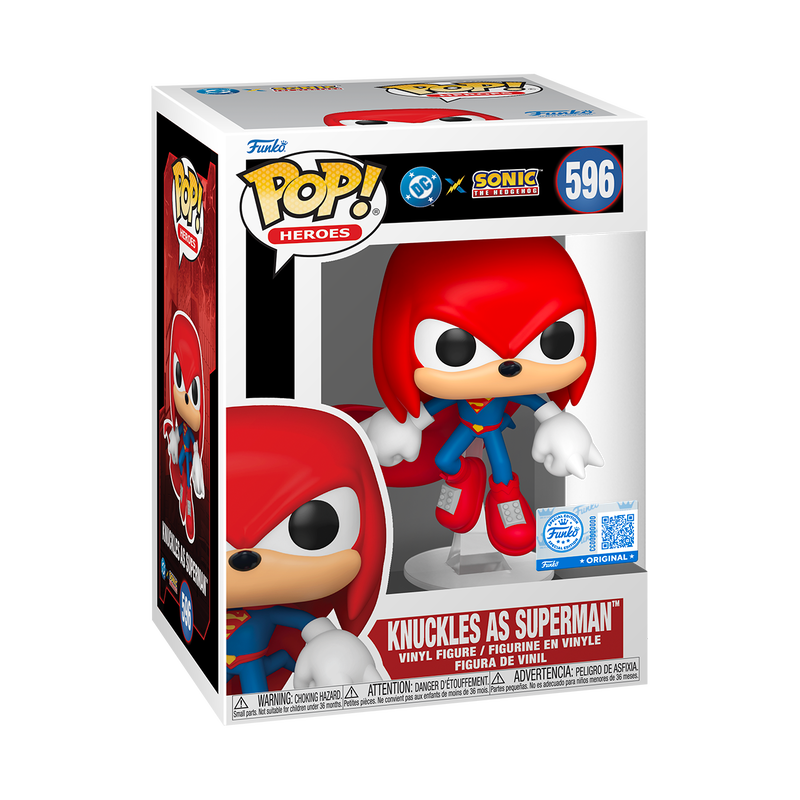 Knuckles as Superman #596