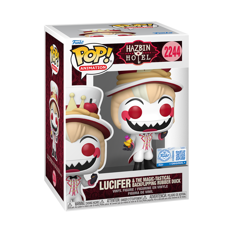 Lucifer & The Magic-Tastical Backflipping Rubber Duck #2244