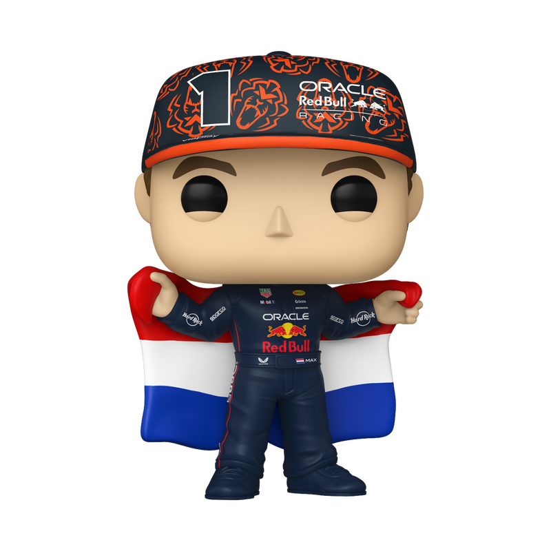 Max Verstappen with Dutch Flag #18