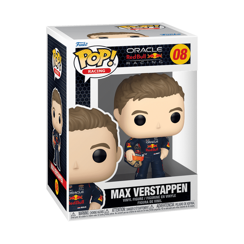 Max Verstappen with Helmet #08