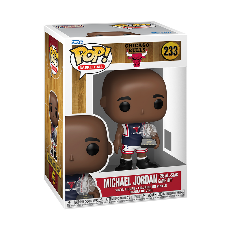 Michael Jordan 1998 All-Star Game MVP #233
