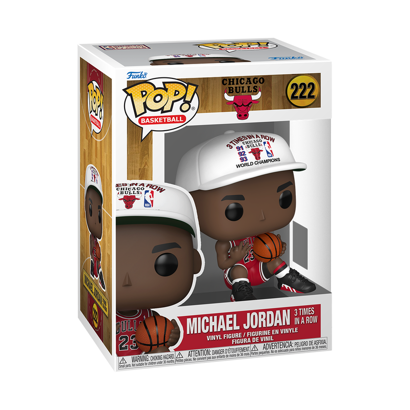 Michael Jordan 3 Times in a Row #222