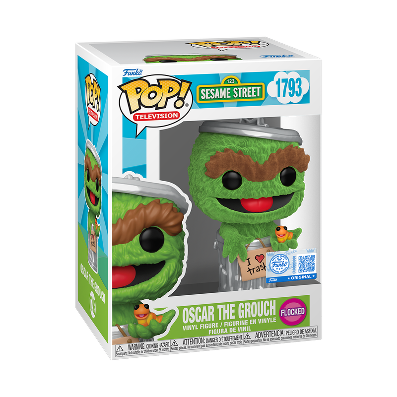 Oscar the Grouch (Flocked) Exclusive #1793