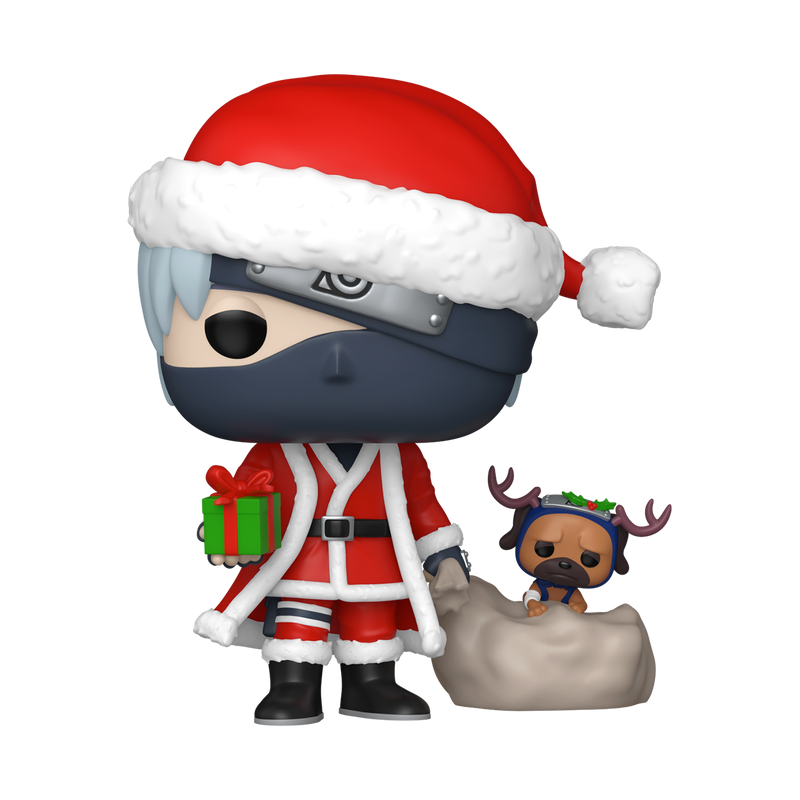 Kakashi Hatake with Pakkun (Holiday Outfit) #2050