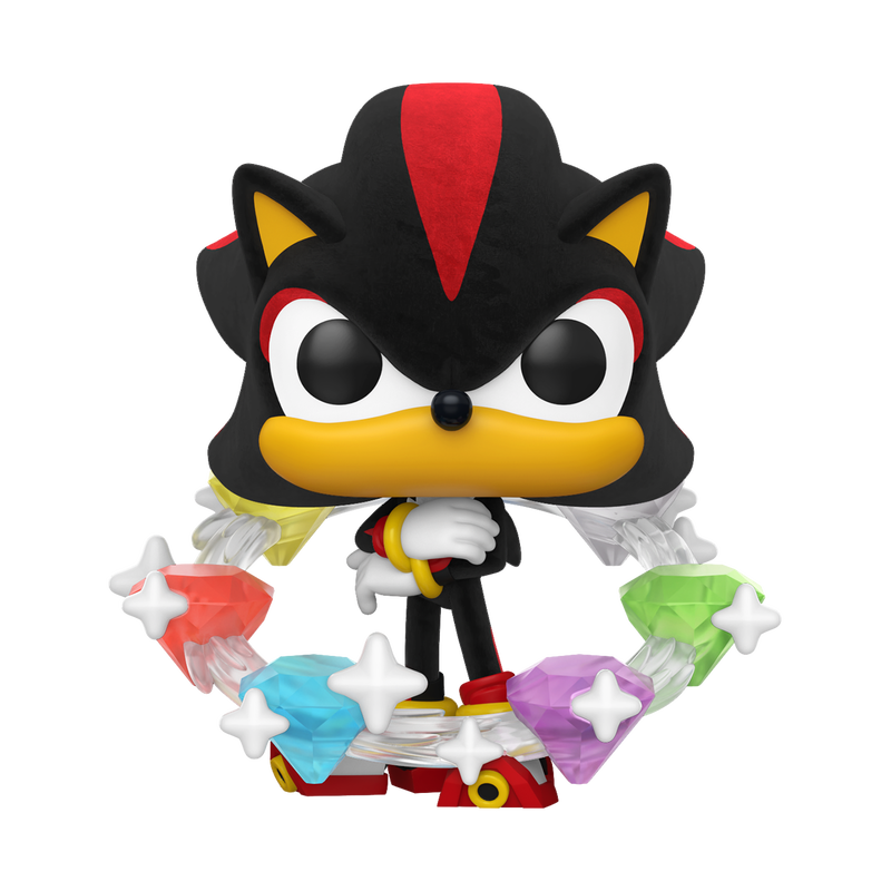 Shadow with Emeralds (Flocked) #1300