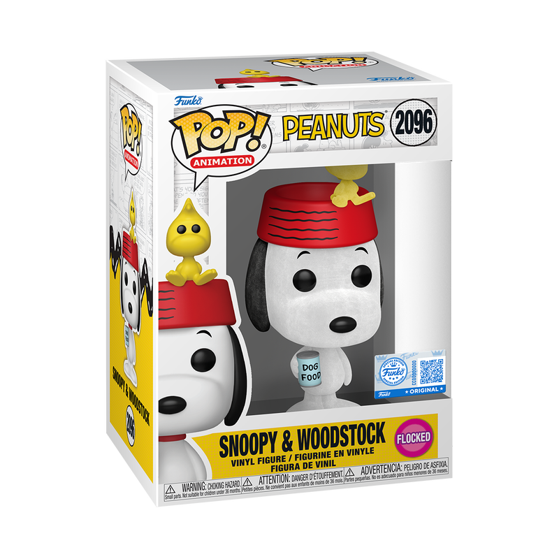 Snoopy & Woodstock (Flocked) #2096