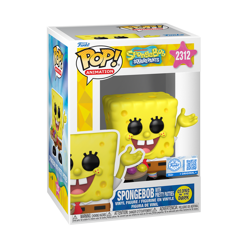 SpongeBob with Pretty Patties (Glow) #2312