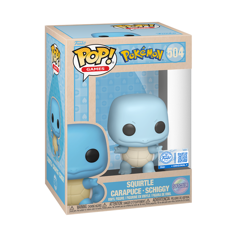 Squirtle (Soft Color) Exclusive #504