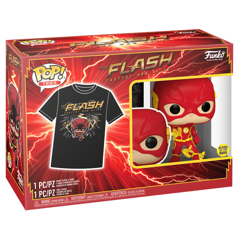 Flash Funko & T-Shirt Large