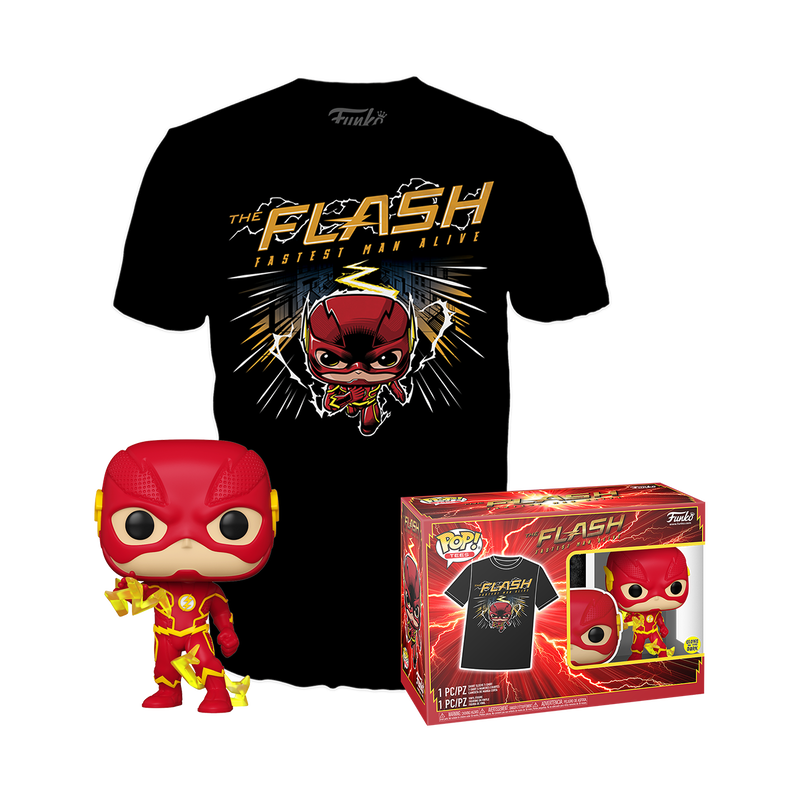 Flash Funko & T-Shirt Large