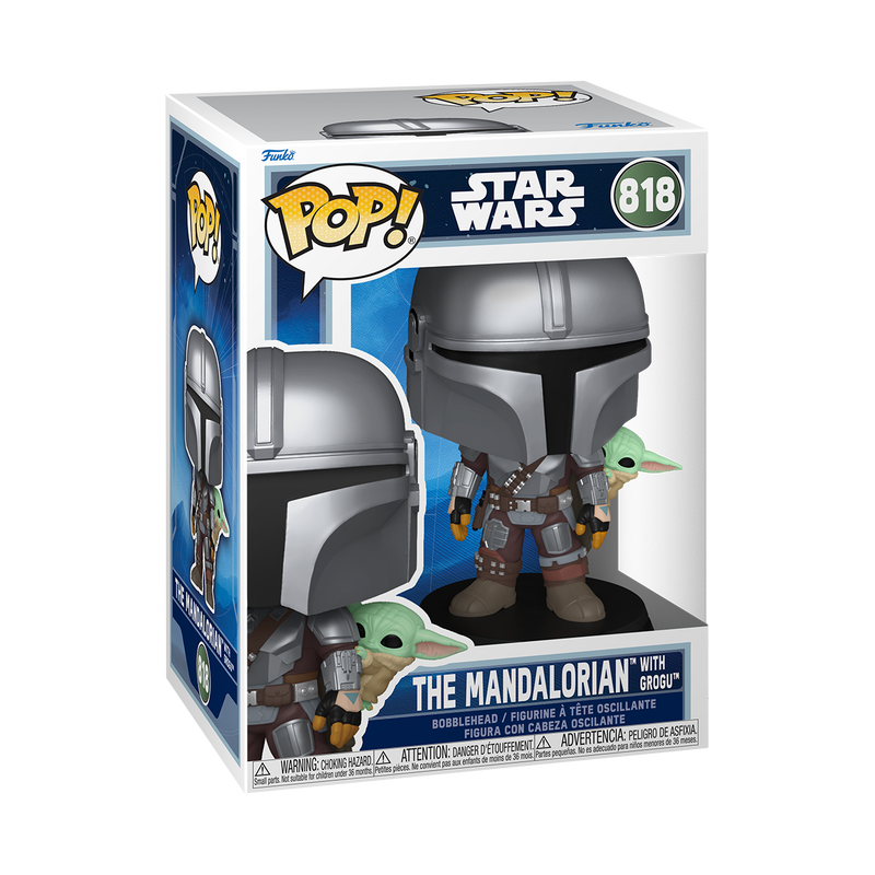 The Mandalorian with Grogu (On Back) #818
