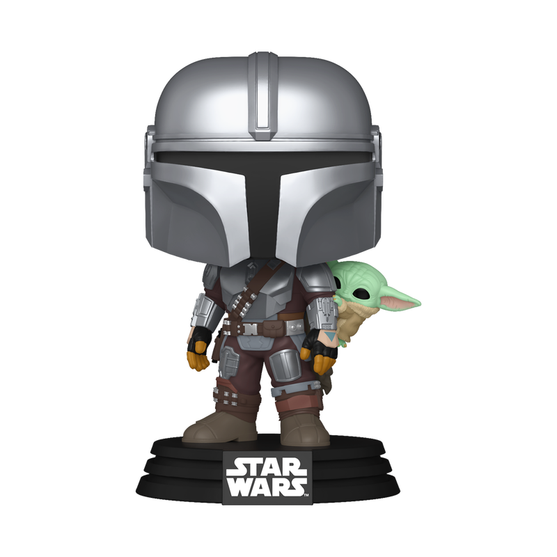 The Mandalorian with Grogu (On Back) #818