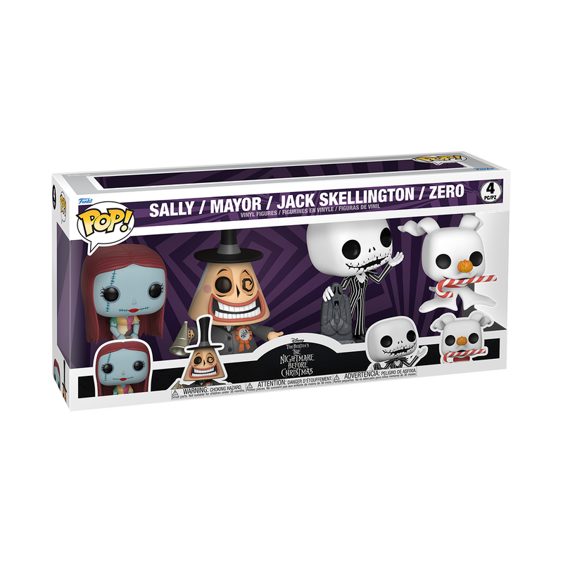 Pop! The Nightmare Before Christmas 4-Pack