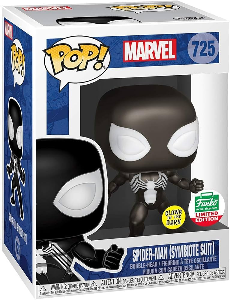 Spider-Man (Symbiote Suit) (Glow) Limited Edition #725