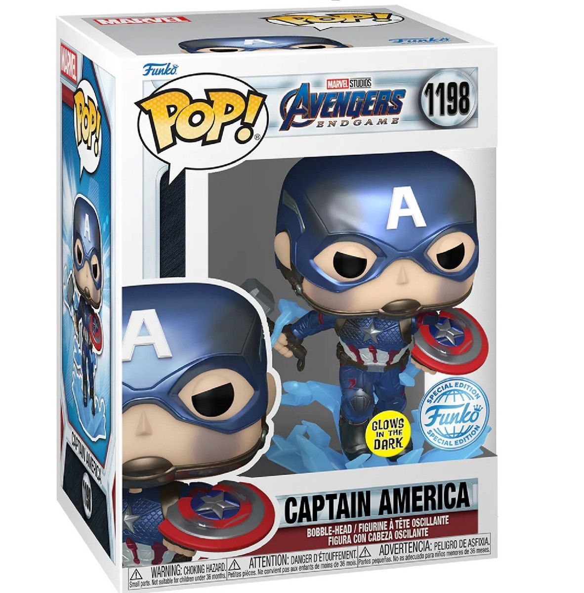 Captain America Avenger End Game (Glow) Exclusive #1198