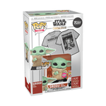 Star Wars/Mandalorian Grogu (Flocked) Funko & T-Shirt (Small)