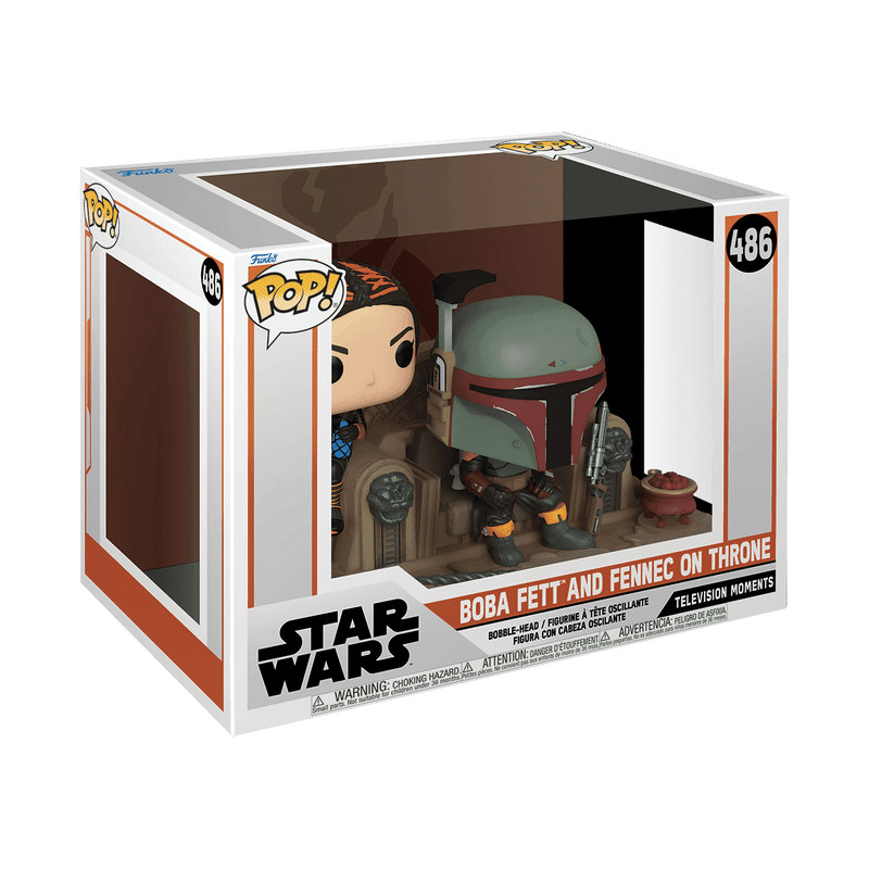 Boba Fett and Fennec on Throne #486