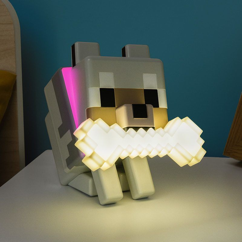 Minecraft Wolf Light/Lampe