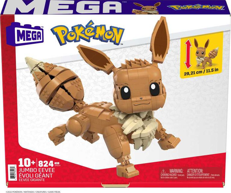 Mega Construx Pokemon Jumbo Eevee