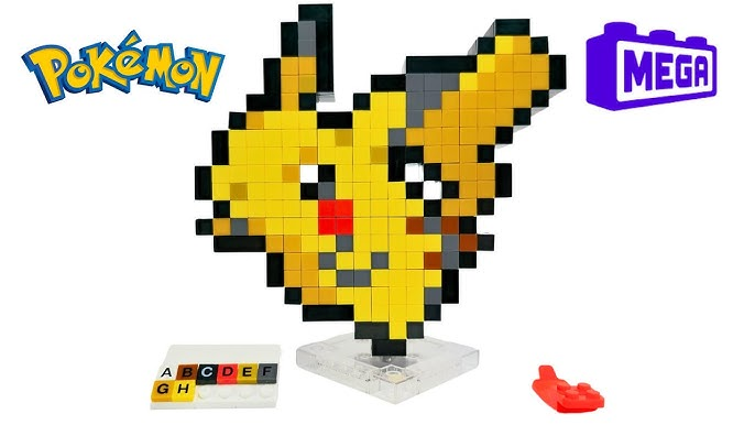 MEGA Pokémon Pikachu Building Toy Kit (400 Pieces) Retro Set