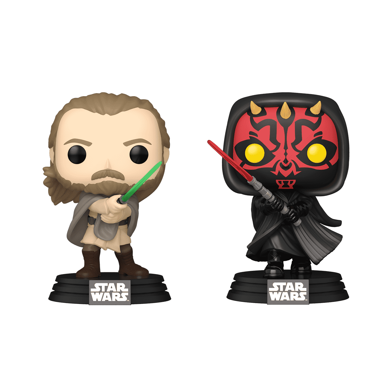 Qui-Gon Jinn vs. Darth Maul 2-Pack Exclusive