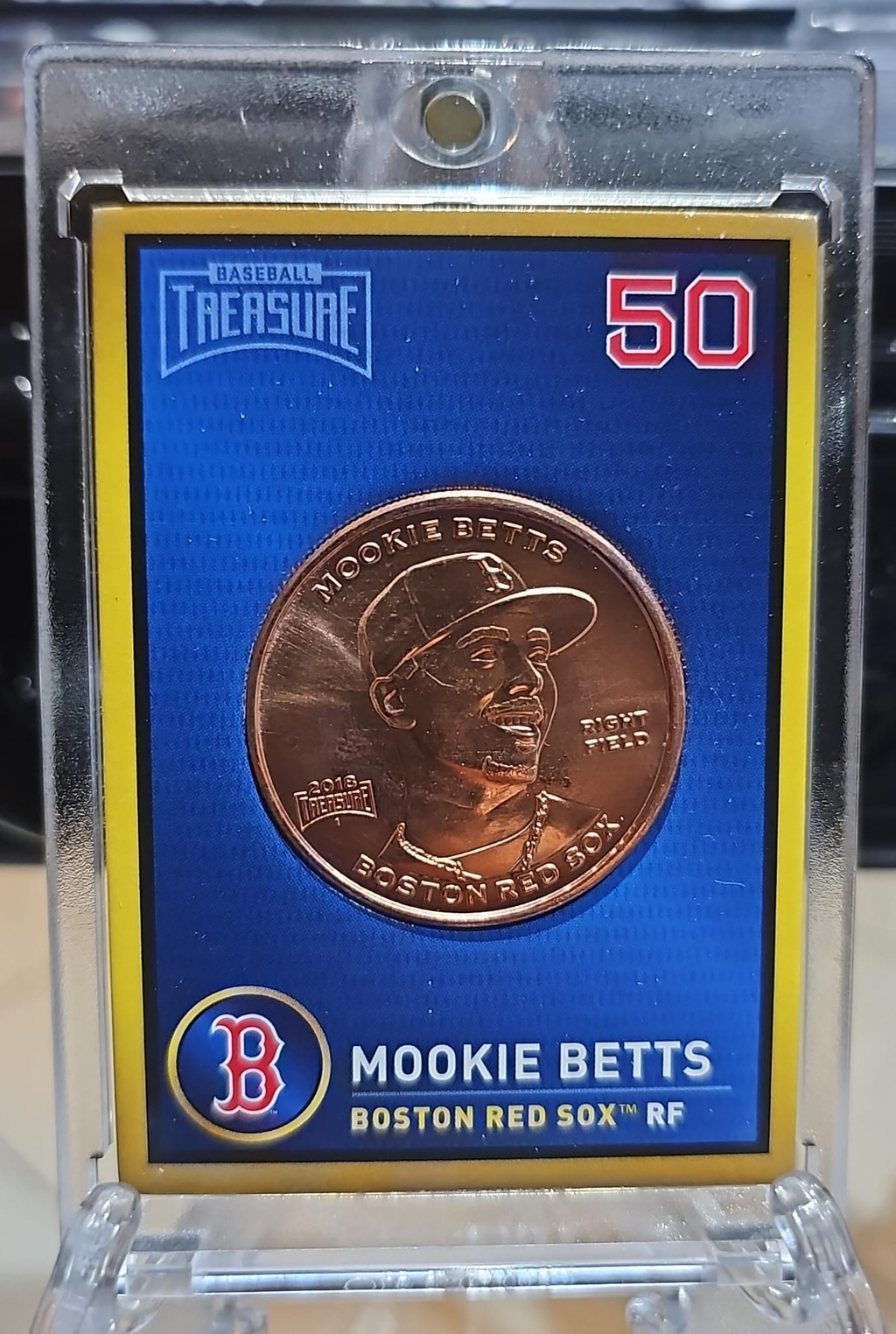 Mookie Betts Baseball Treasure