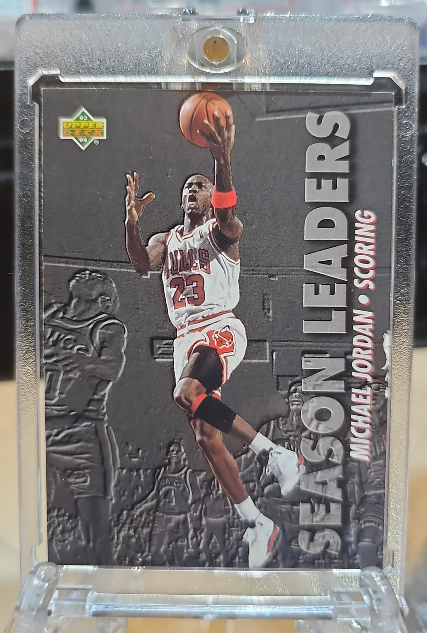 Michael Jordan 1993 Upper Deck Season Leaders Scoring