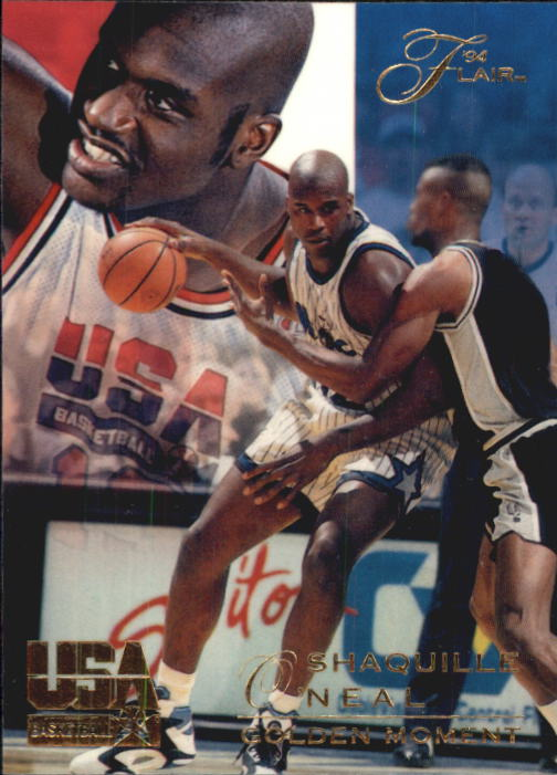 Shaquille O'neal 1994 Flair Golden Moment #75